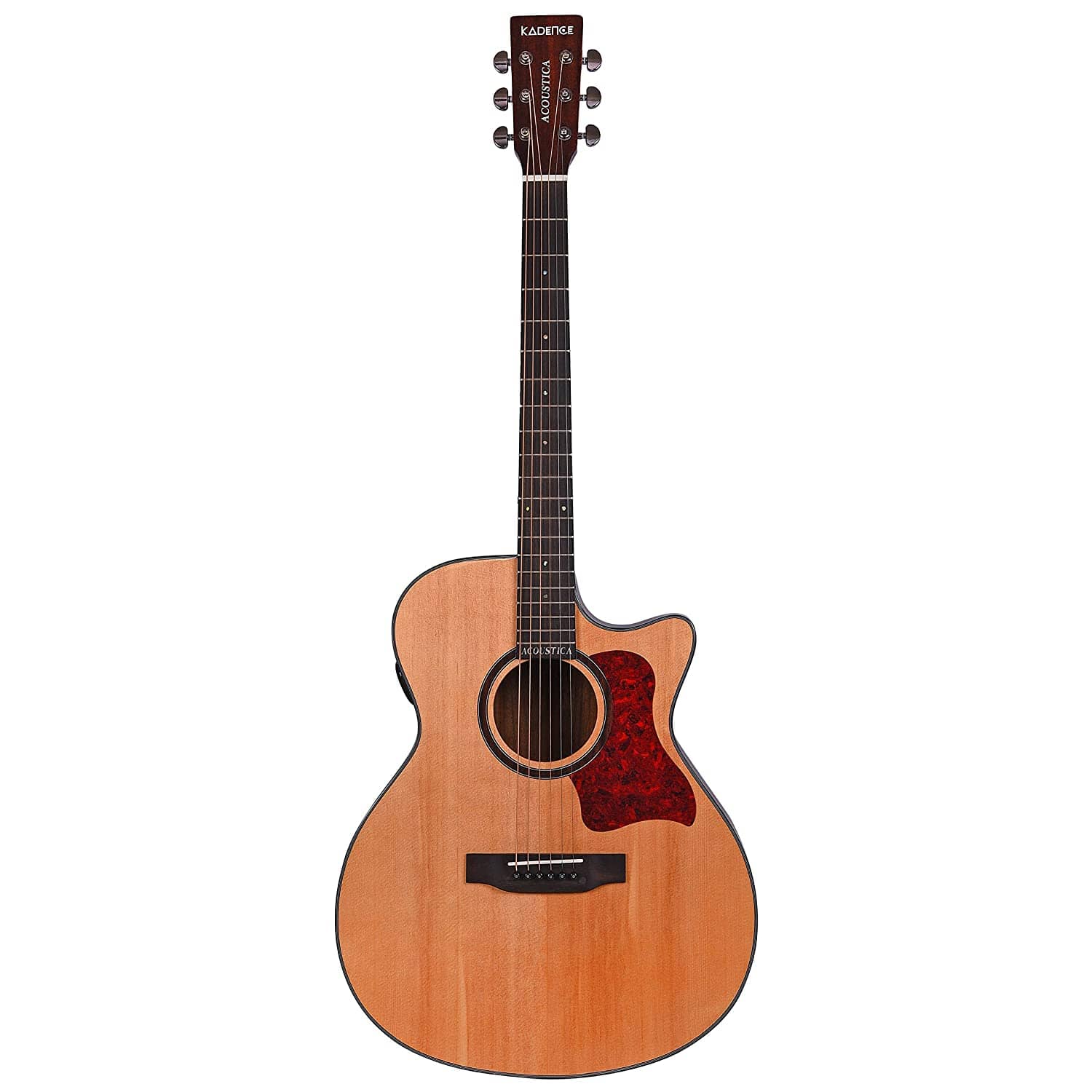 Trans-Acoustic Solid Spruce Wood Guitar (KAD-TA-01)