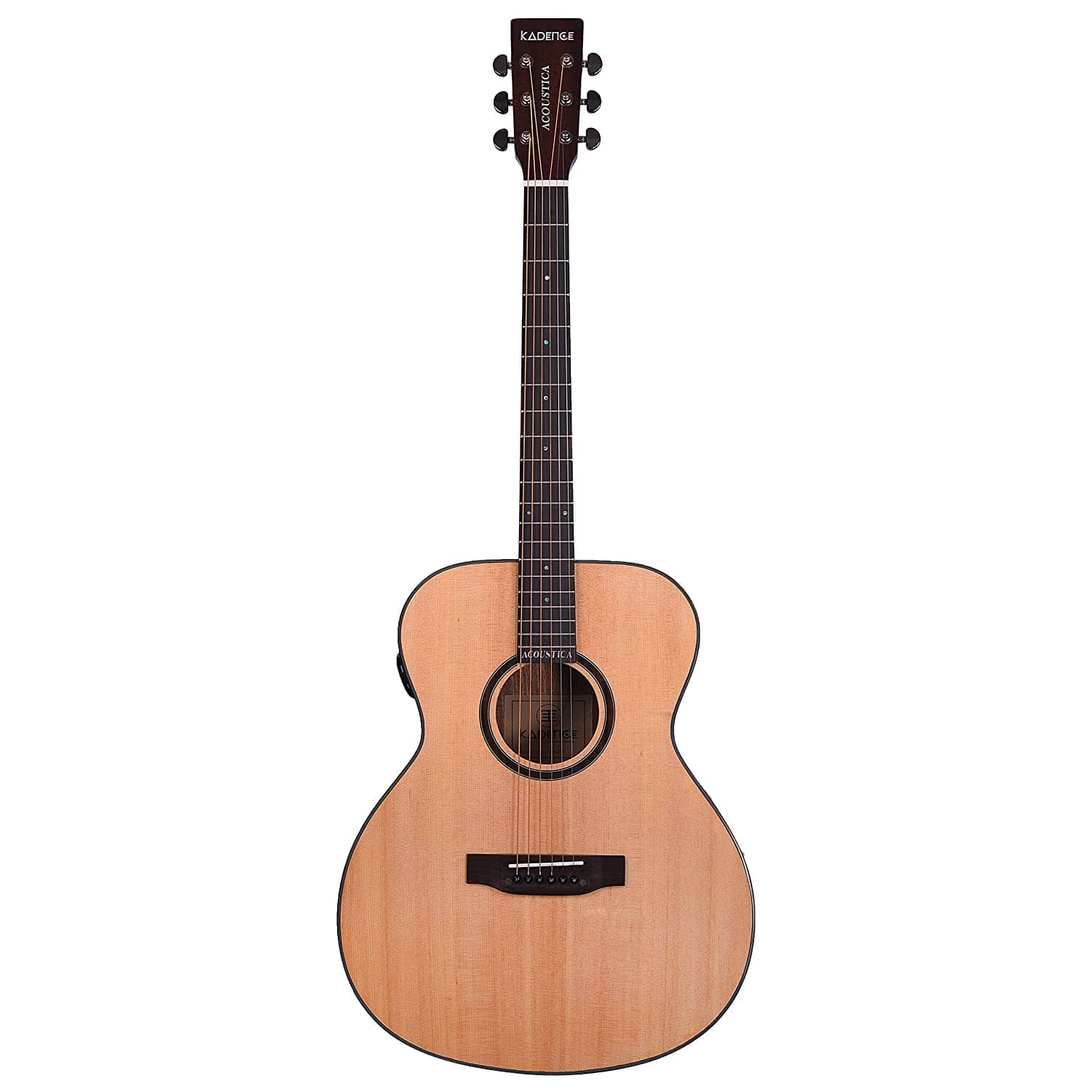 Trans-Acoustic Solid Spruce Wood Guitar (KAD-XAJ-01)