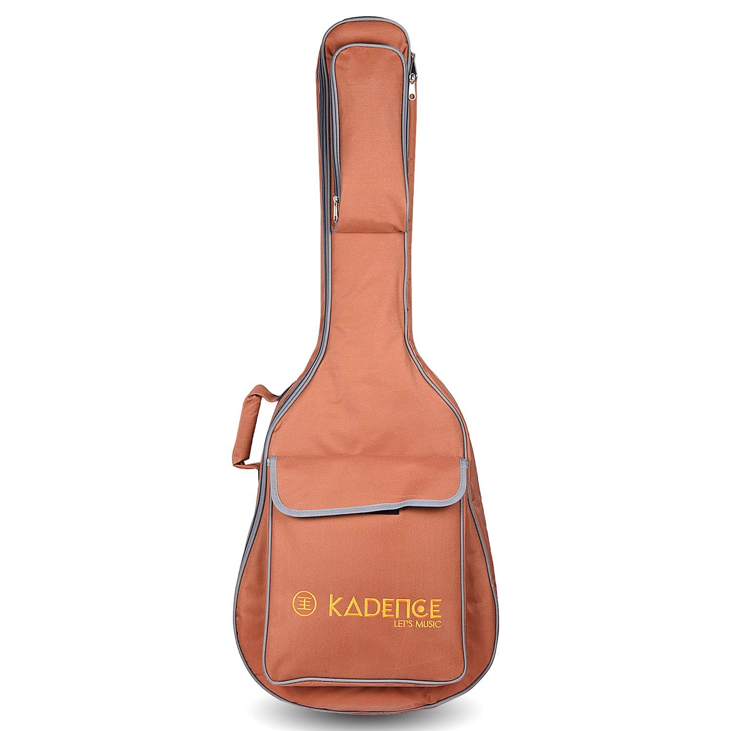 Dark Brown Heavy Duty Padded Guitar Bag
