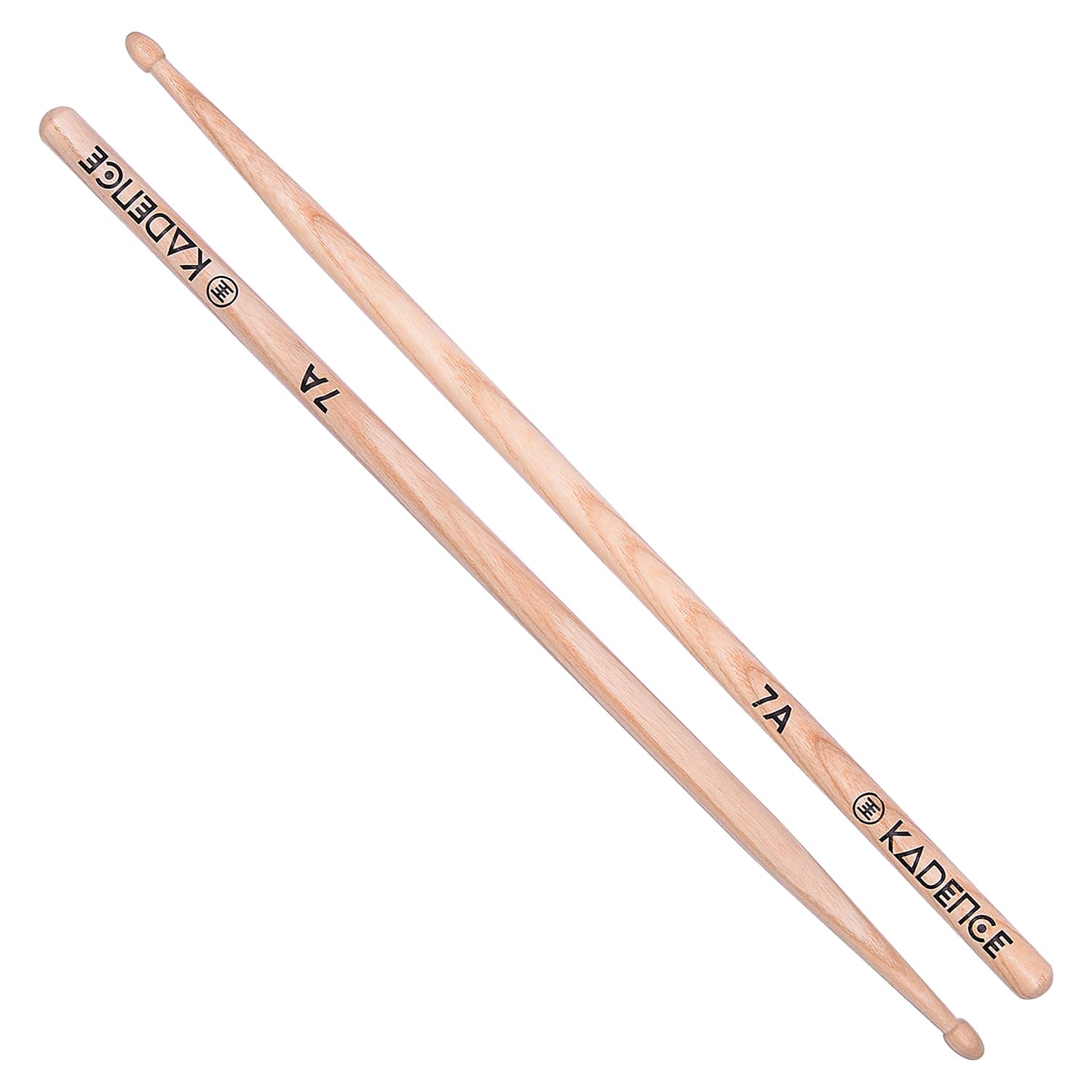 KAD-DSTKHW-7A Hickory Wood Drum Stick Wooden Tip 7A