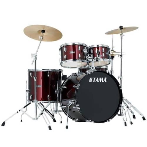 SG52KH5 - Wine Red Stagestar 5-Piece Drumset with 22 inch Bass Drum
