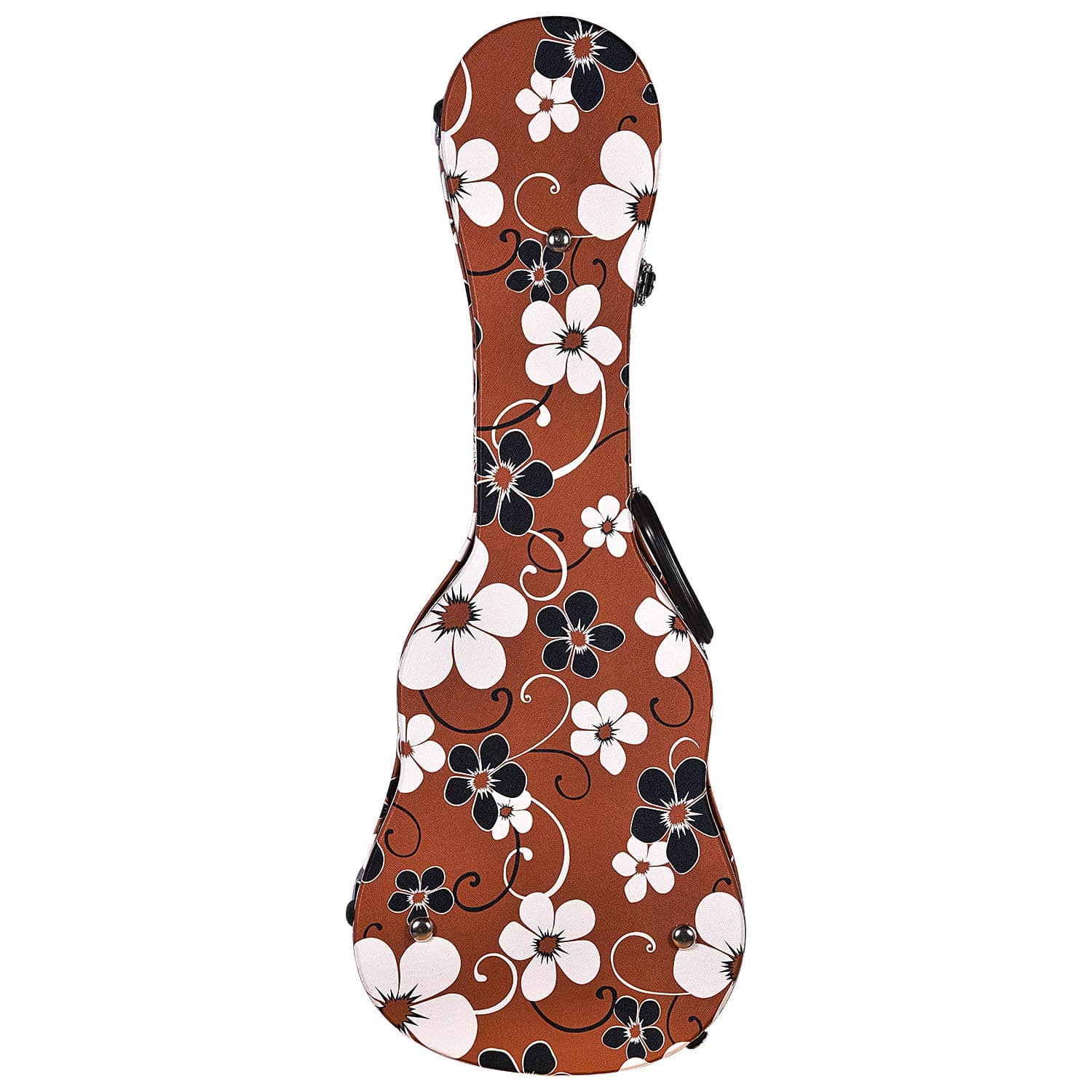 Ukulele Flight Case Floral Design
